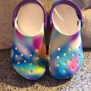 Girls size 12 crocs